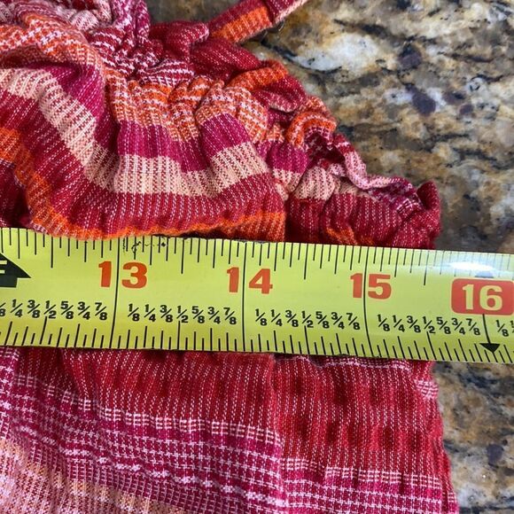 Greylin Cotton Striped Boho Fringe Midi Sundress - Picture 10 of 11